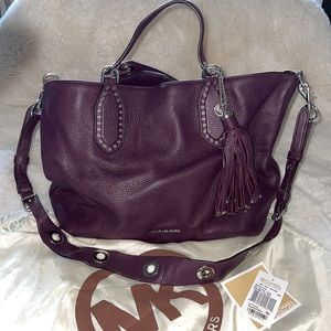 MICHAEL Michael Kors Deep Purple Purse - Medium/Large Size